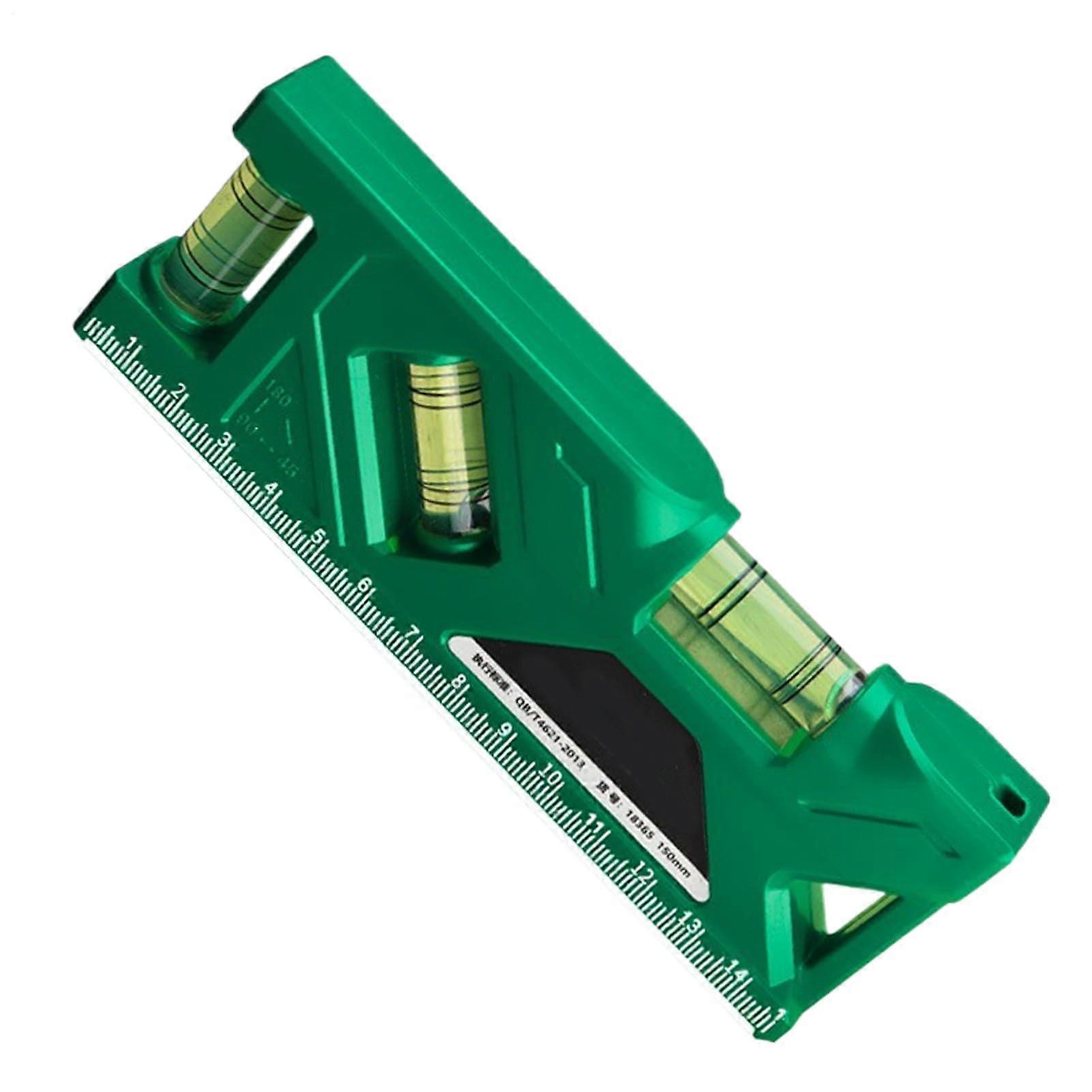 Mini Magnetic Spirit Level Horizontal and Vertical ABS Tool Portable (150mm)