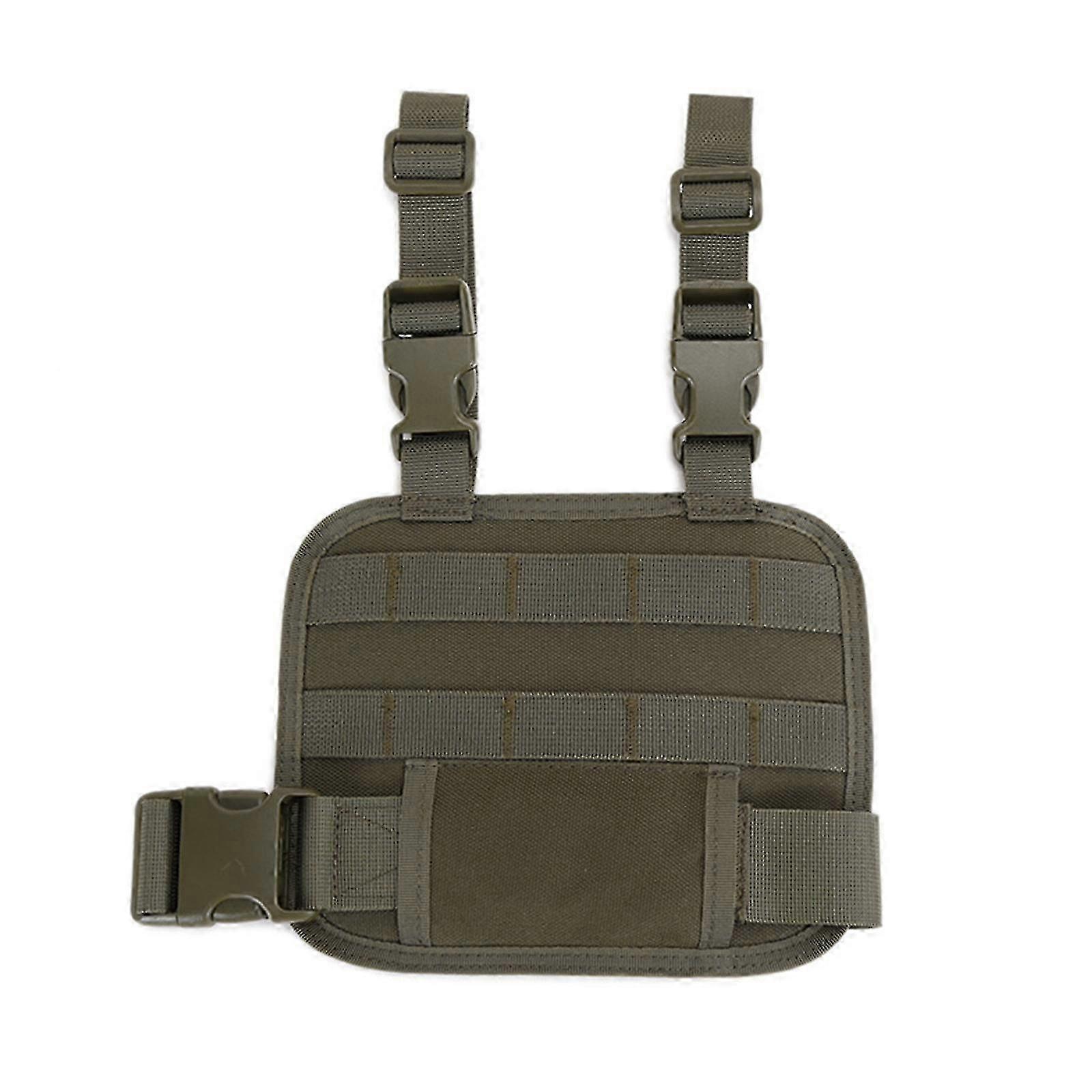 Adjustable Drop Leg Platform Universal Tactically Drop Leg Panel Hunting Thigh Rig Detachable Holsters Hunting Accessory Khaki
