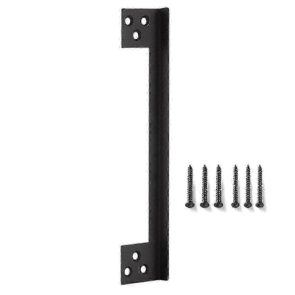 Door Latch Shield Plates, Outswing Door Security Protector, Door Latch Guard, Cover To Block 11 Inch