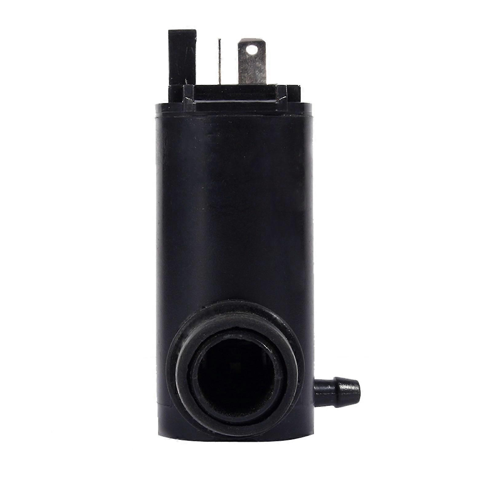Windshield Washer Pump 450ml 2-Pin Connector Black ABS