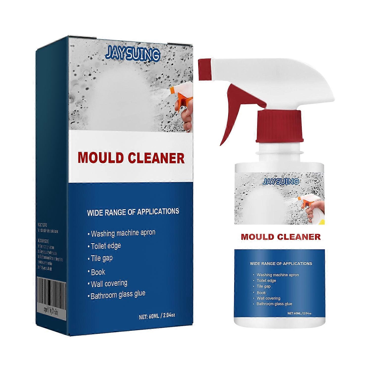 1-6x JAYSUING Mould Cleaner for Bathroom Tile Wall Ceiling 60ml Mold Remover Spray Multi Purpose Foa