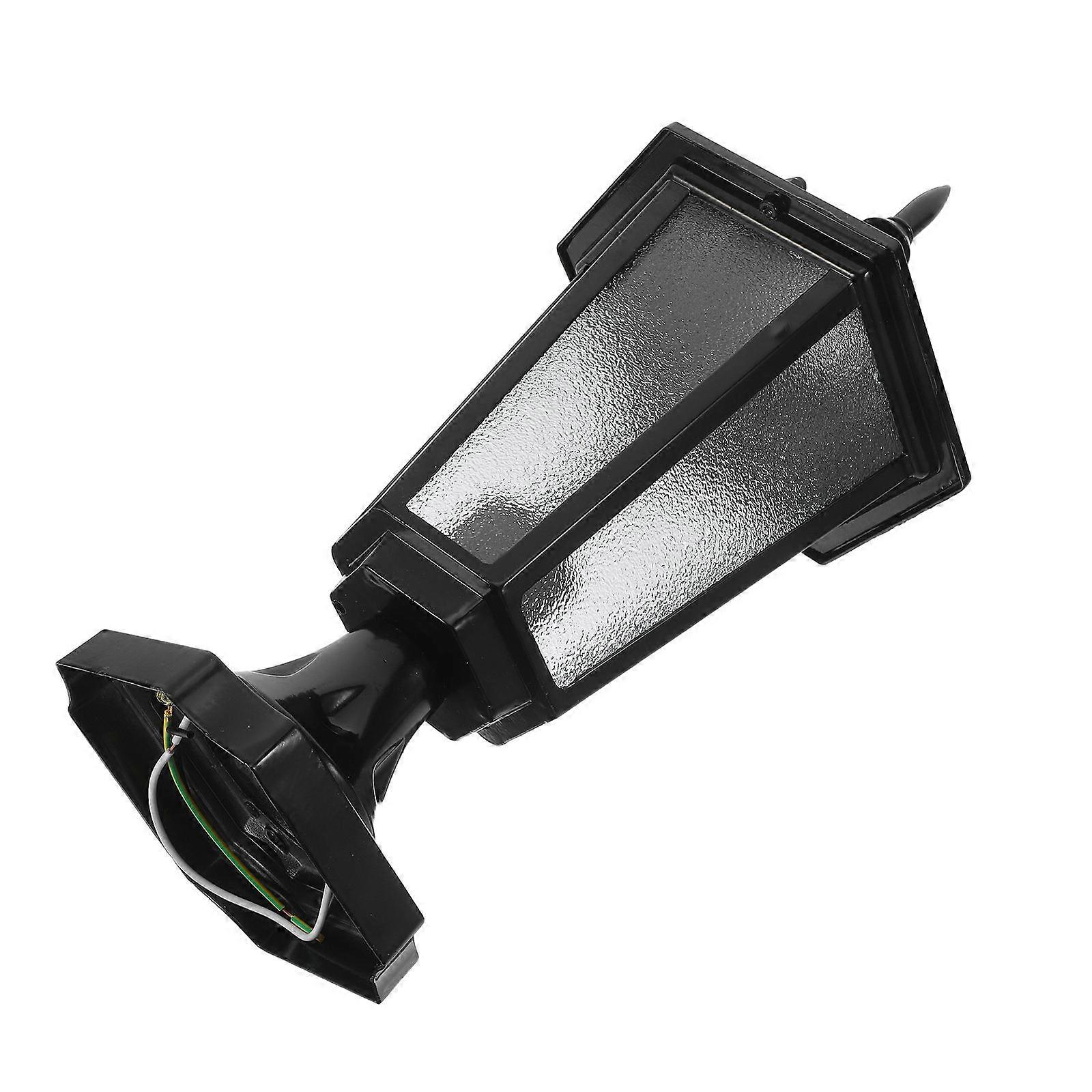 Modern Durable Aluminum Outdoor Lantern with Clear Glass Shade for Gardens, Patios, and Terraces – Stylish Illumination and Protection