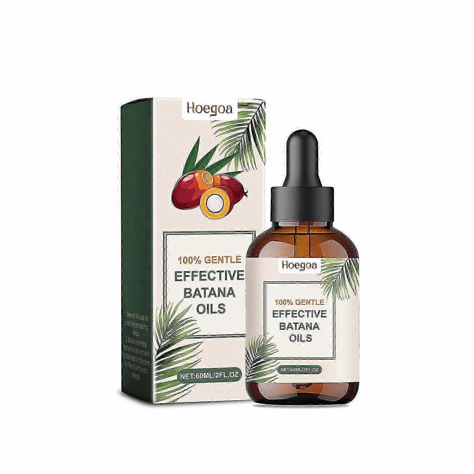 Pure Batana Oil for Hair Growth, Moisturizing Treatment to Reduce Dryness and Split Ends for All Hair Types