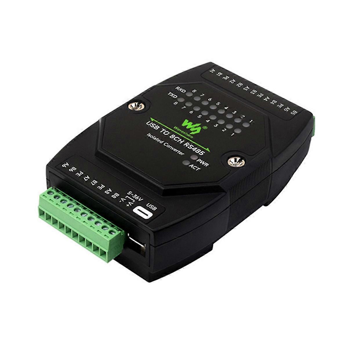 Industrieller UART USB ZU 8CH RS485 Isolierter Konverter