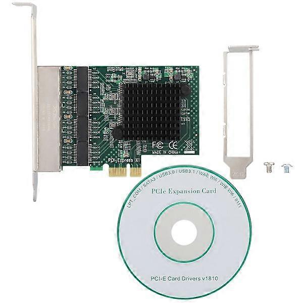 10/100/1000 Mbps PCI-E × 1 Gigabit Network Card for 8104-T4 for XP WIN7 WIN8 WIN8.1 WIN10