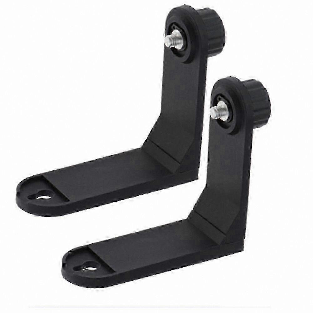 2-Pack Robust Magnetic L-Bracket for Dual Line Lasers - 1/4" Thread Mount