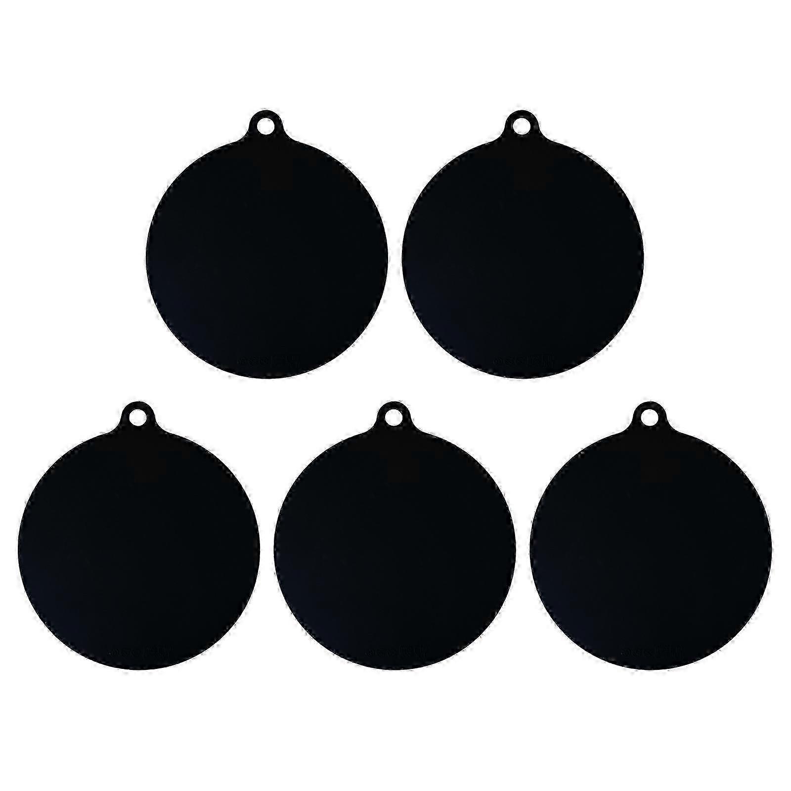 5-pack Silicone Induction Hob Protector Mats, Anti-slip Heat-resistant Scratchproof Cover