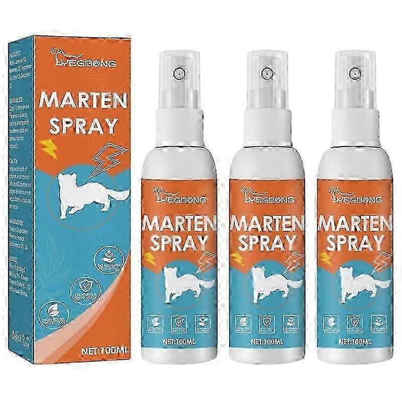 3Pcs Car Mouse Control Spray Plant-Based Formula Mouse Repellent Pe...