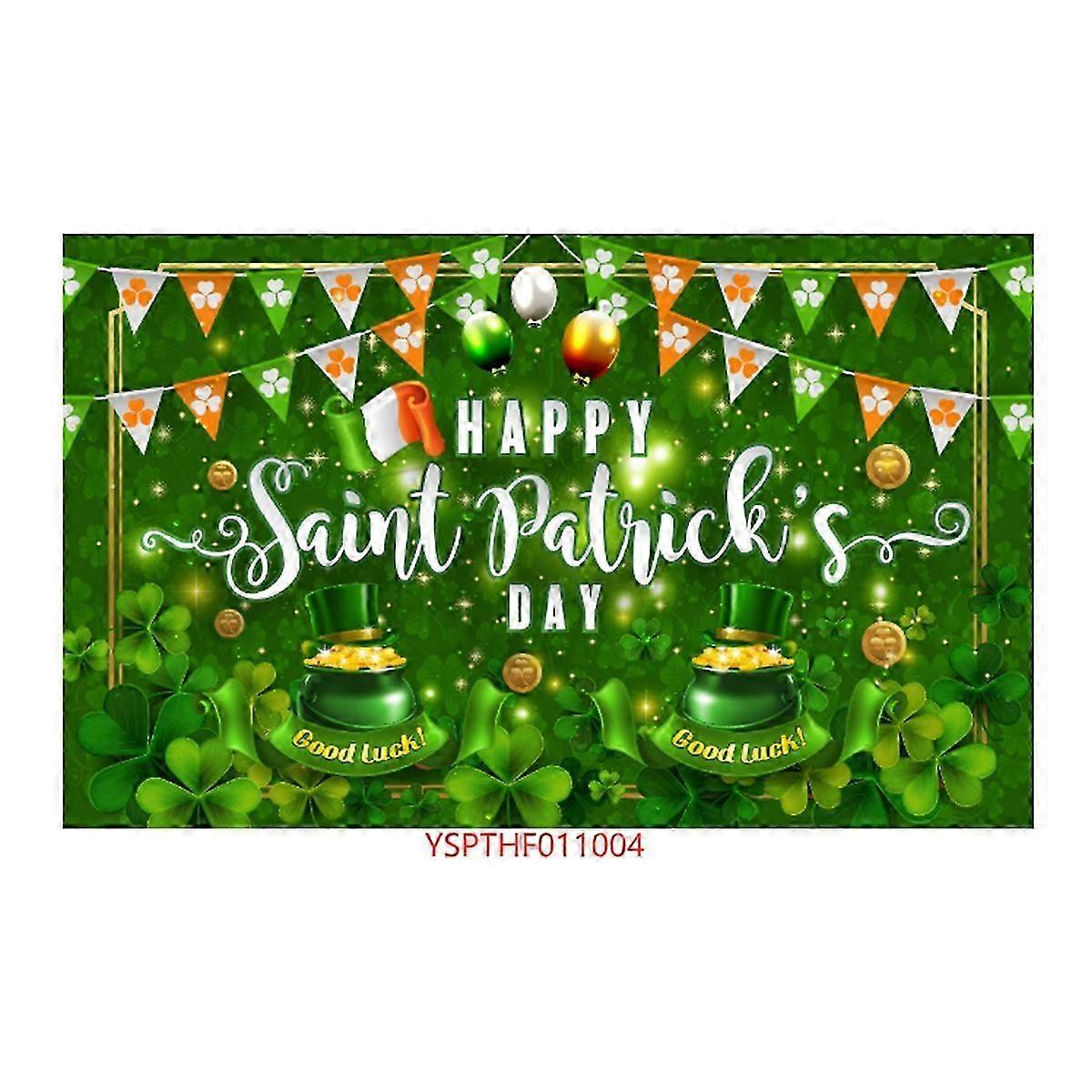 St. Patrick's Polyester Flag - Party Decor Essential