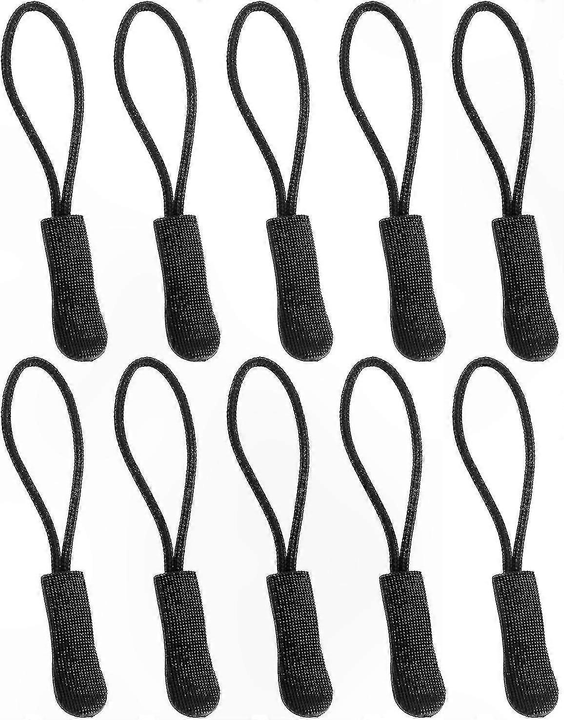 10-Pack Orange Zipper Pull Cord Ext s for Replacement Use