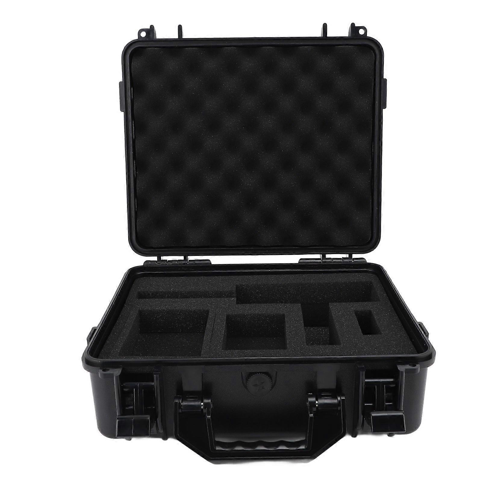 Thickened Plastic Waterproof Case 340x313x125mm with Foam Padding