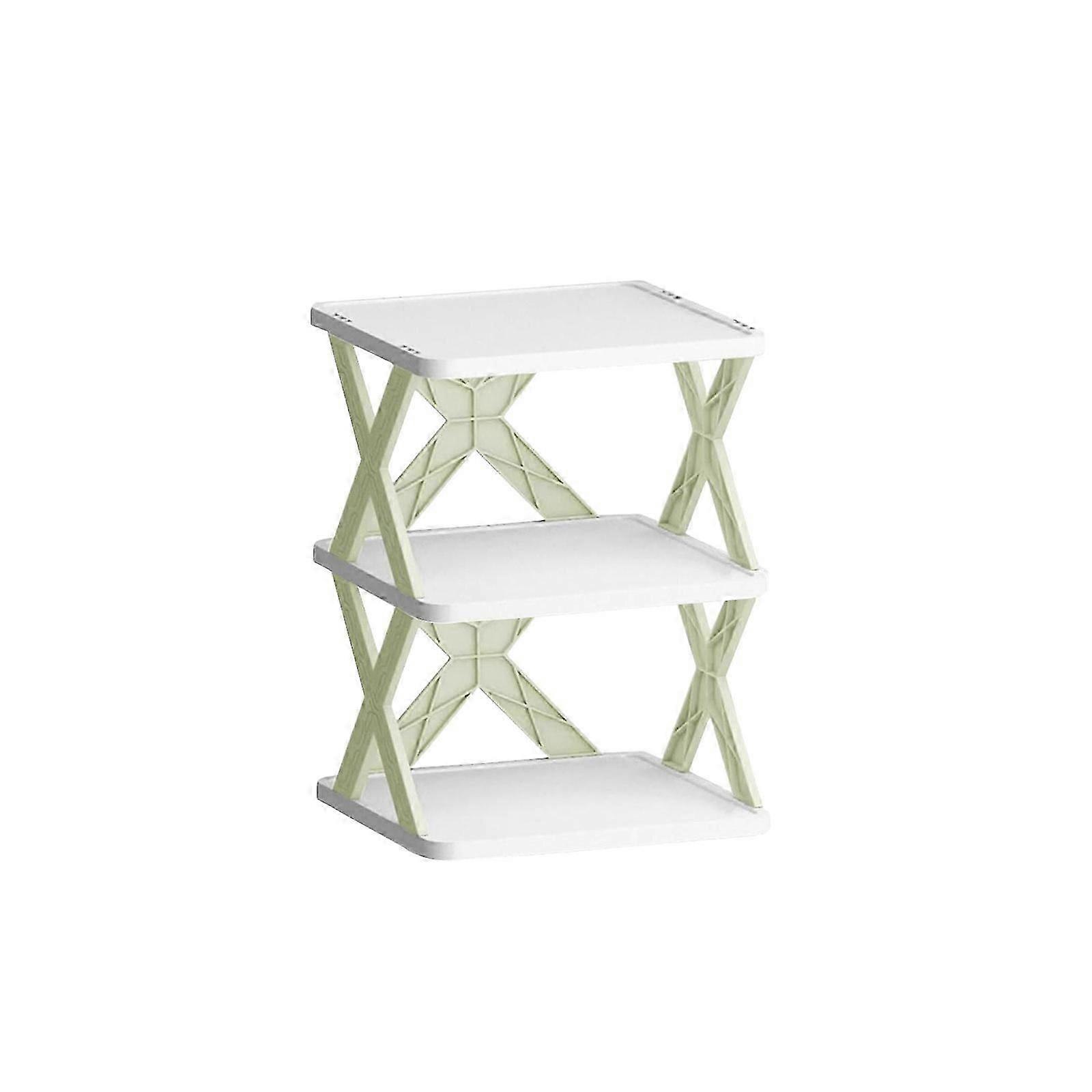Stackable Shoe Rack Plastic Multi-layer Shoe Organizer Removable Shoes Shelf  cs