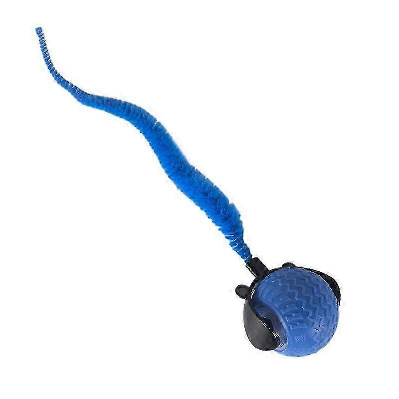 Viral Rolling Ball, Chewie Ball for Cats Dogs, Active Rolling Ball with Two Tails, Interactive Dog Cat Smart Ball Toy, 360 Smart Automatic Rolling Lar