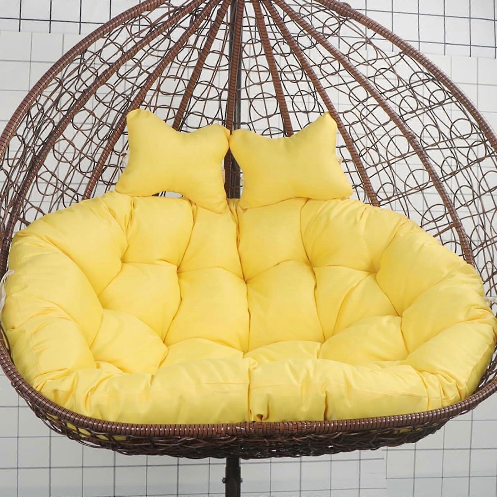 Hanging Egg Chair Swing Cushion For 2 People Replacement Cushion For Double Hanging Basket Hammock Chair 59x43in