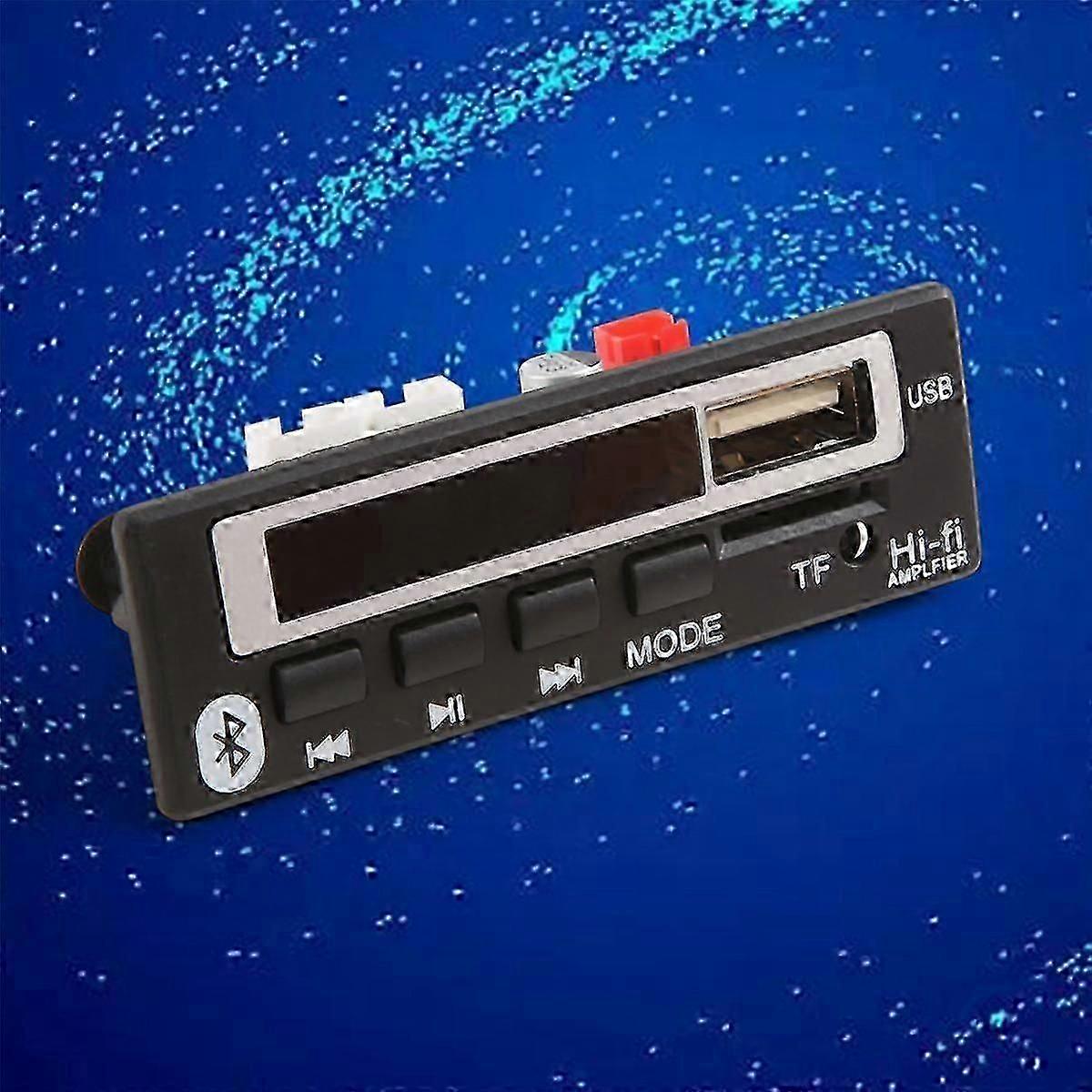 Color Screen Bluetooth MP3 Decoder Board Card Reader Bluetooth 5.0 Module Multi-Function Audio Acce