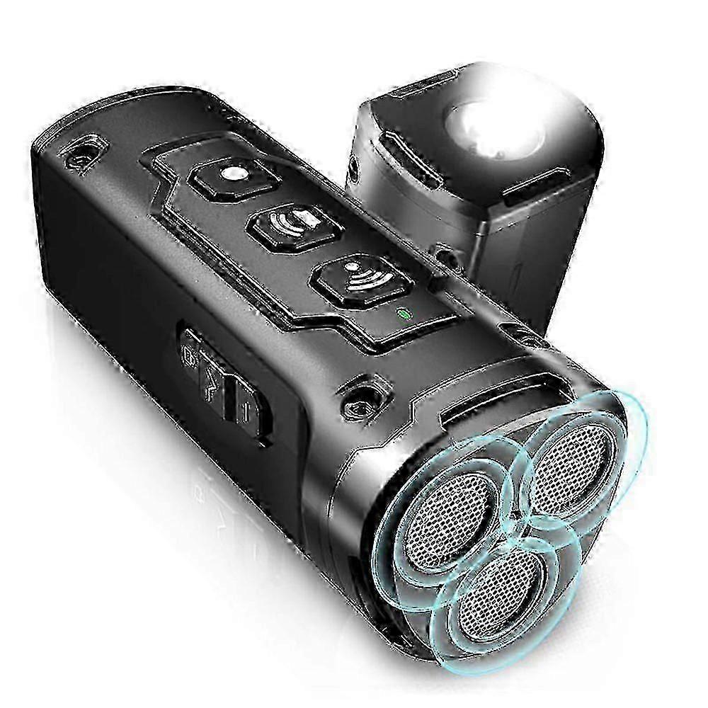 Pet Dog Repeller Ultrasonic Dog Training Device Rechargeable Anti Dog Bark Deterrent Device w LED Flashlight