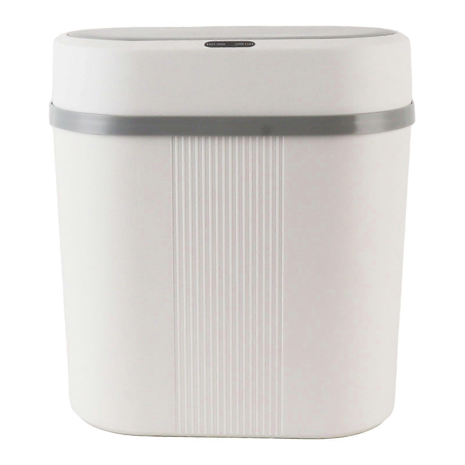 12L Smart Trash Can Battery Powered Motion Sensor Automatic Induction Garbage Can for Bedroom Bathroom Kitchen
