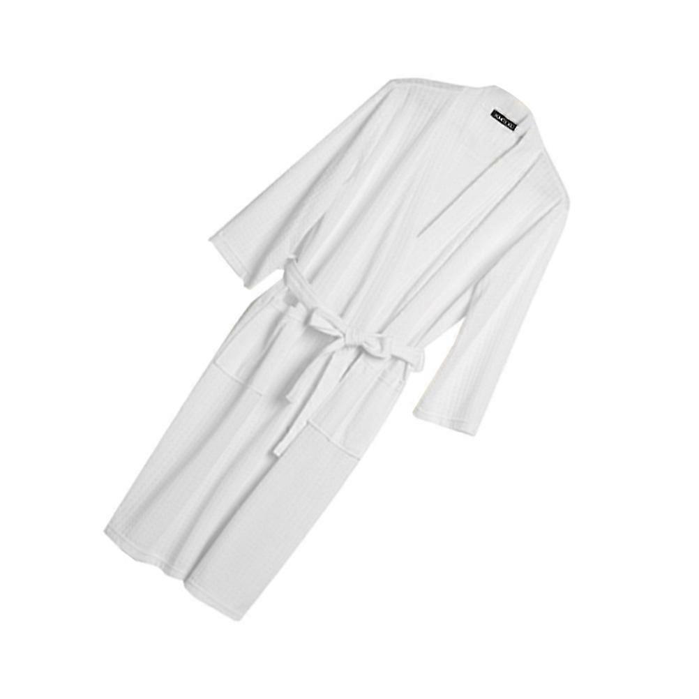 Multipurpose Pajamas Couple Robe for Wearing 1Pcs Comfortable White Polyester