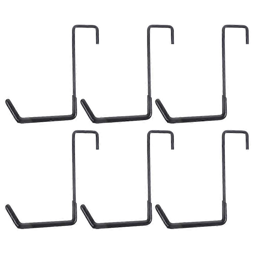 Black Wall Hooks for Hanging 12Pcs Heavy Duty Wall Mounted Garage Hooks