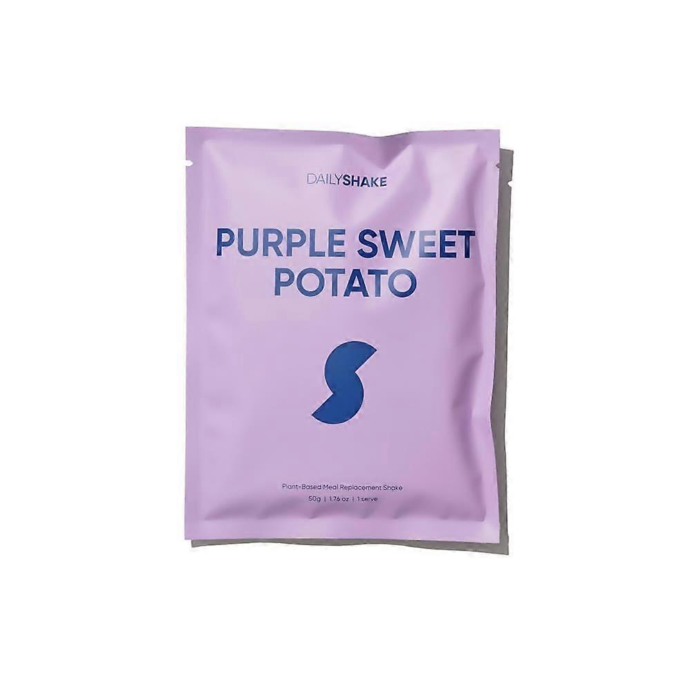 Daily Shakes Sachet de substitut de repas de patate douce violette 50g - Paquet de 10