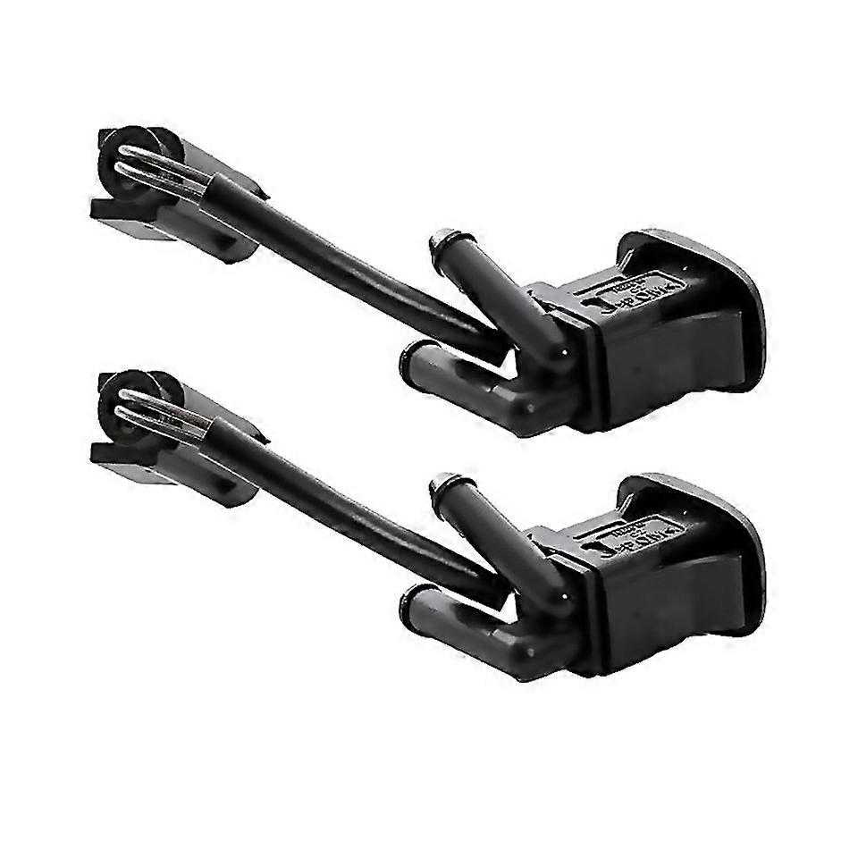 For 1 Pair Windshield Washer Nozzle Heated Dual Inlet Squirter