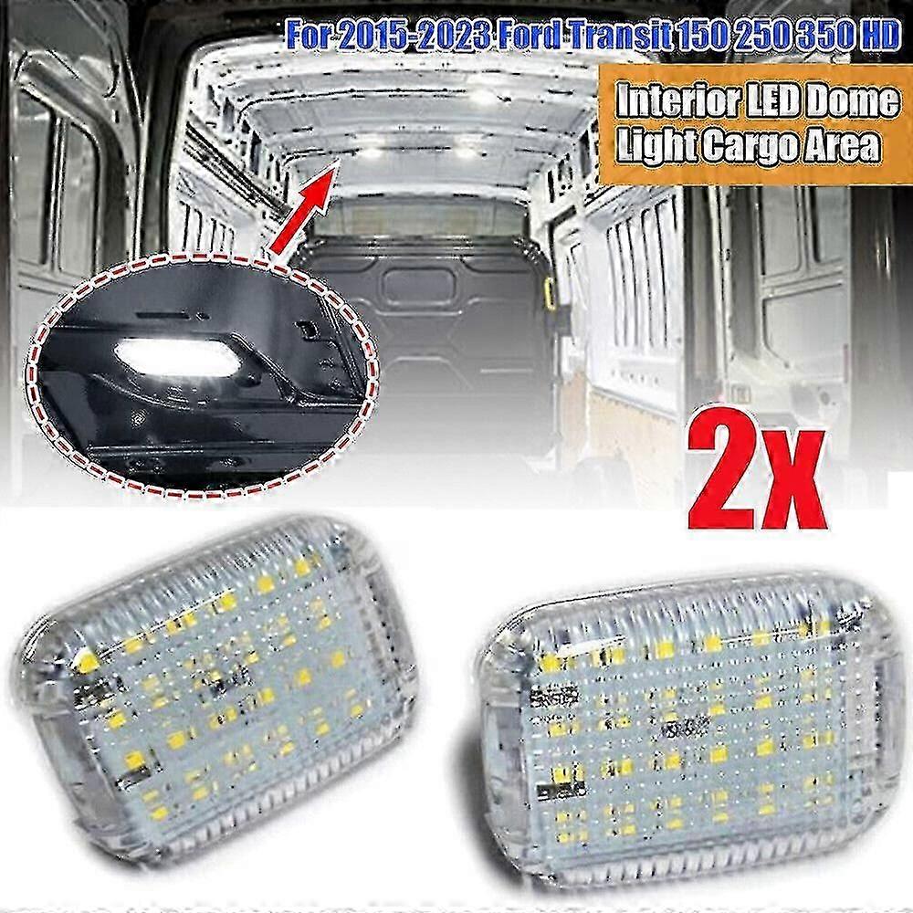 Cargo area LED lights for Ford Transit 2015-2023 - 2x interior dome light set
