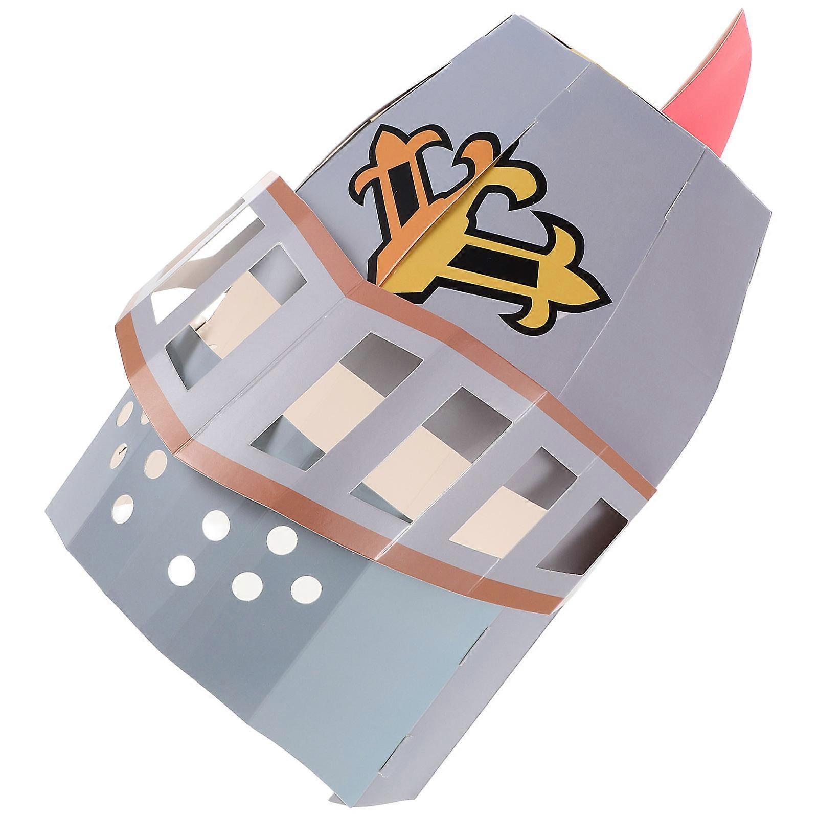 Knight for Kids Paper Knight Craft for DIY 2Pcs