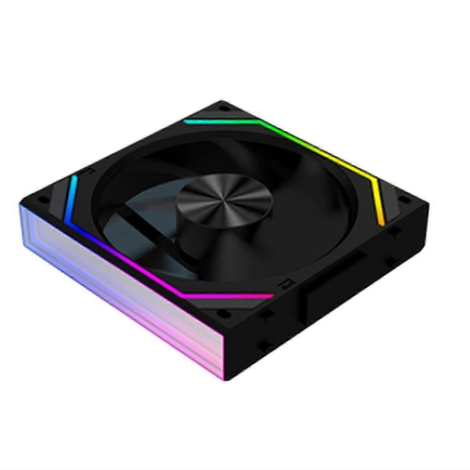 V2RS Case Fan Magic Block Free Splicing 120mm PC Computer 12V Chassis Fan Lian 3PIN 5V ARGB Divine L