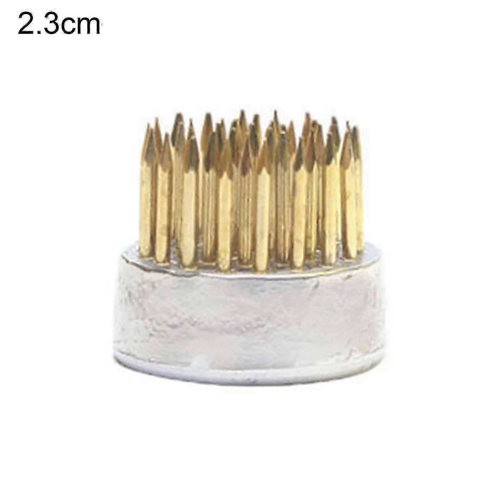 Flower Frog Durable Flower Fixed Tool Round Fine Workmanship Compact Flower Arrangement Pin Holder for Garden