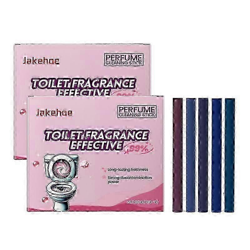 1-3boxes Jakehoe Scented Toilet Cleaning Wand -Grime-Free and Fresh Scented for Rest room