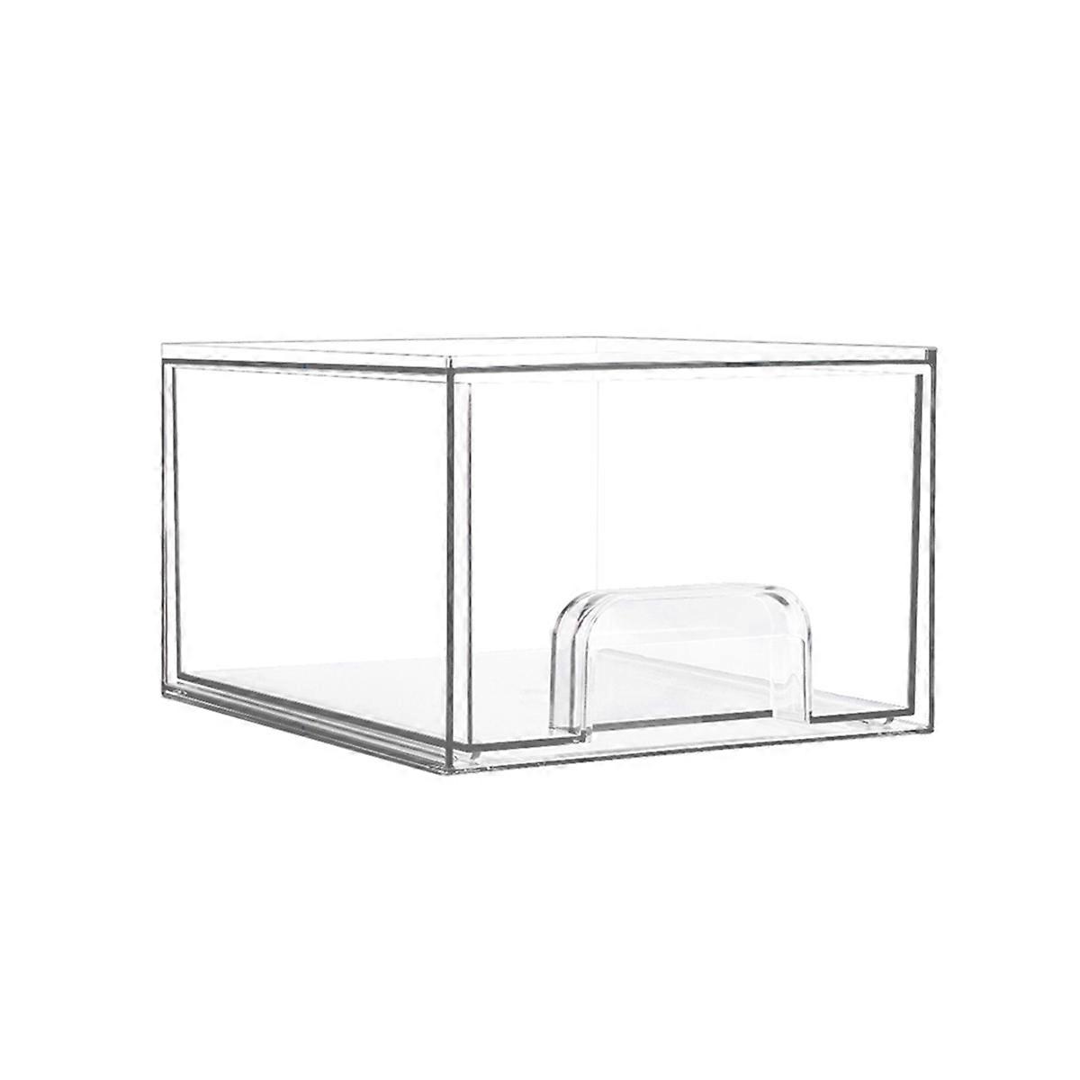 1PCS Clear Stackable Storage Drawers,Bathroom Makeup Organizer