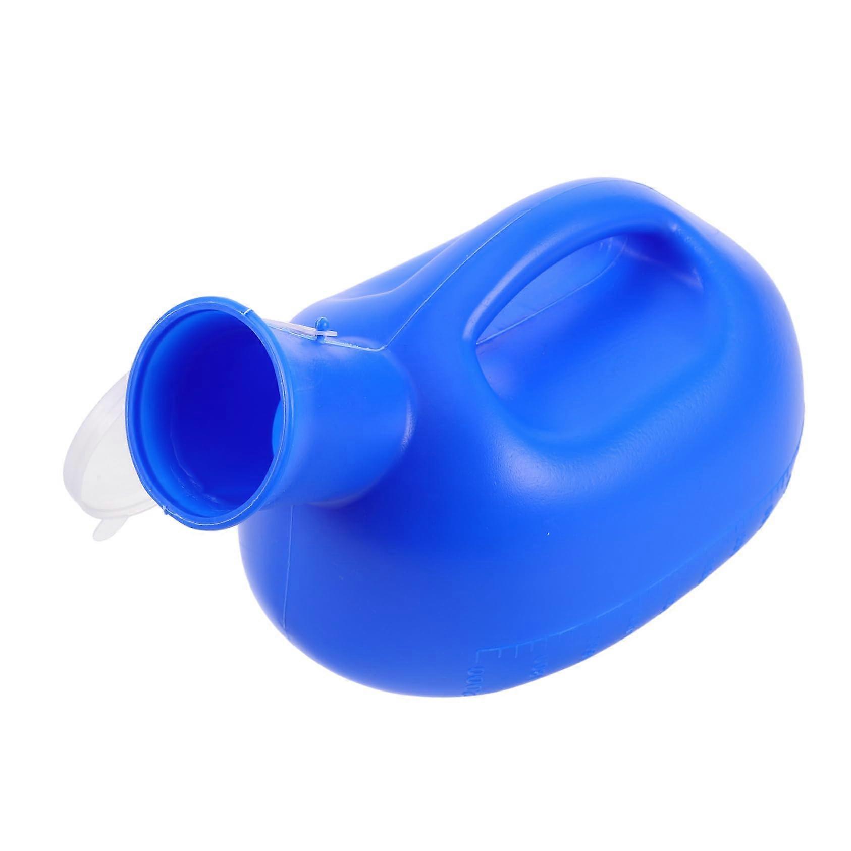 Plastic Urinal Bottle for Men Spillproof Portable Thickened Hospital Grade Pee Container Model 1