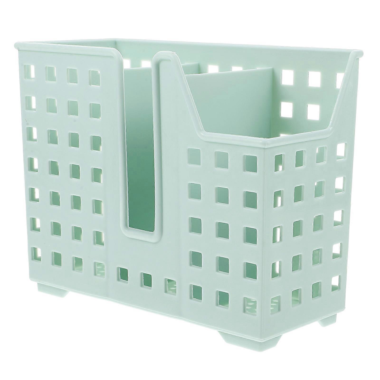 Plastic Utensil Holder Divided Box for 4Pcs Chopsticks and Cutlery