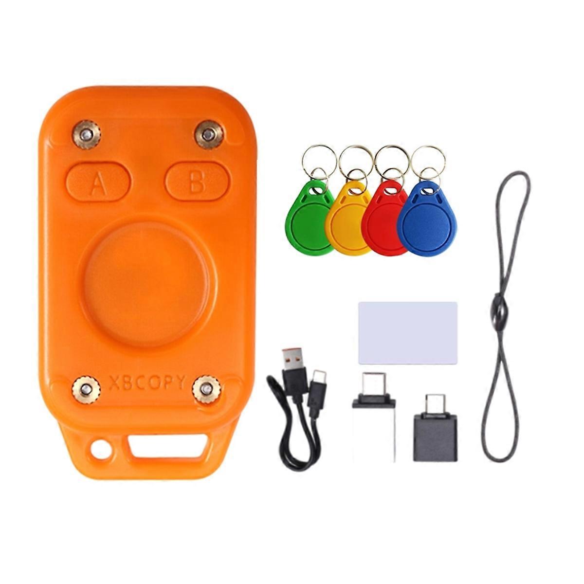 Restart Chameleon V2.0 RFID Emulator 125Khz 13.56Mhz Reader 4CUID Keychain+1UID White Card Chameleo