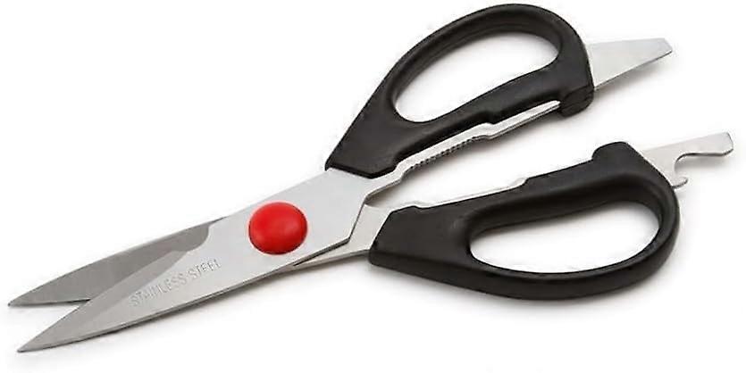 Soro Essentials Stainless Steel Kitchen Shears with Plastic Handle, Multipurpose for Meat, Fish, Poultry, compatible with Sharp Scissors