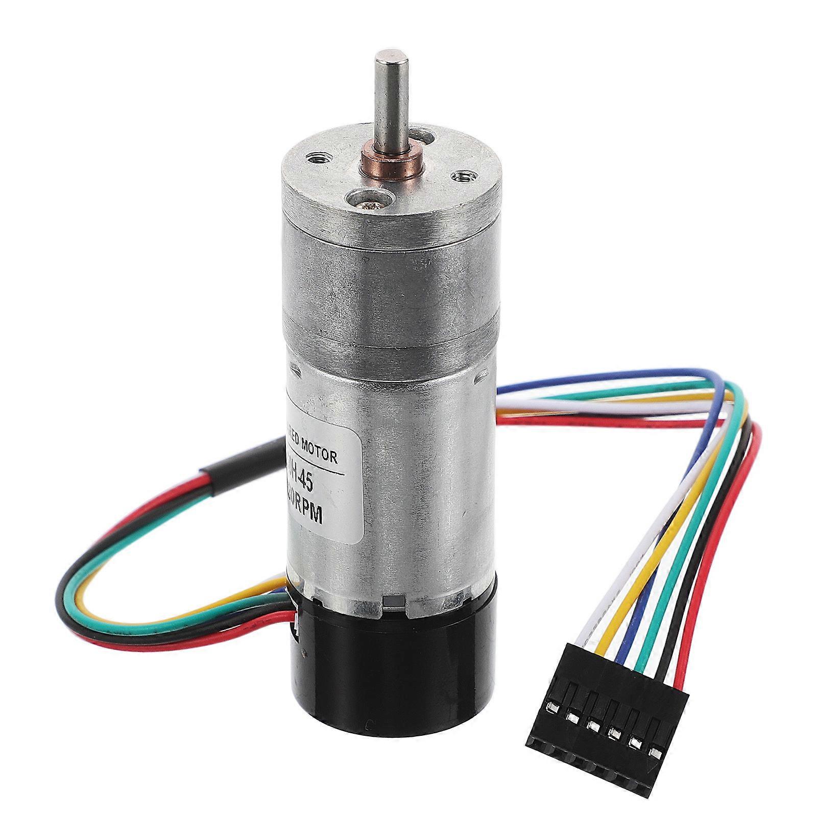 High Torque Encoder Reduction Motor Durable Metal Build 1 Unit for Electric Fans