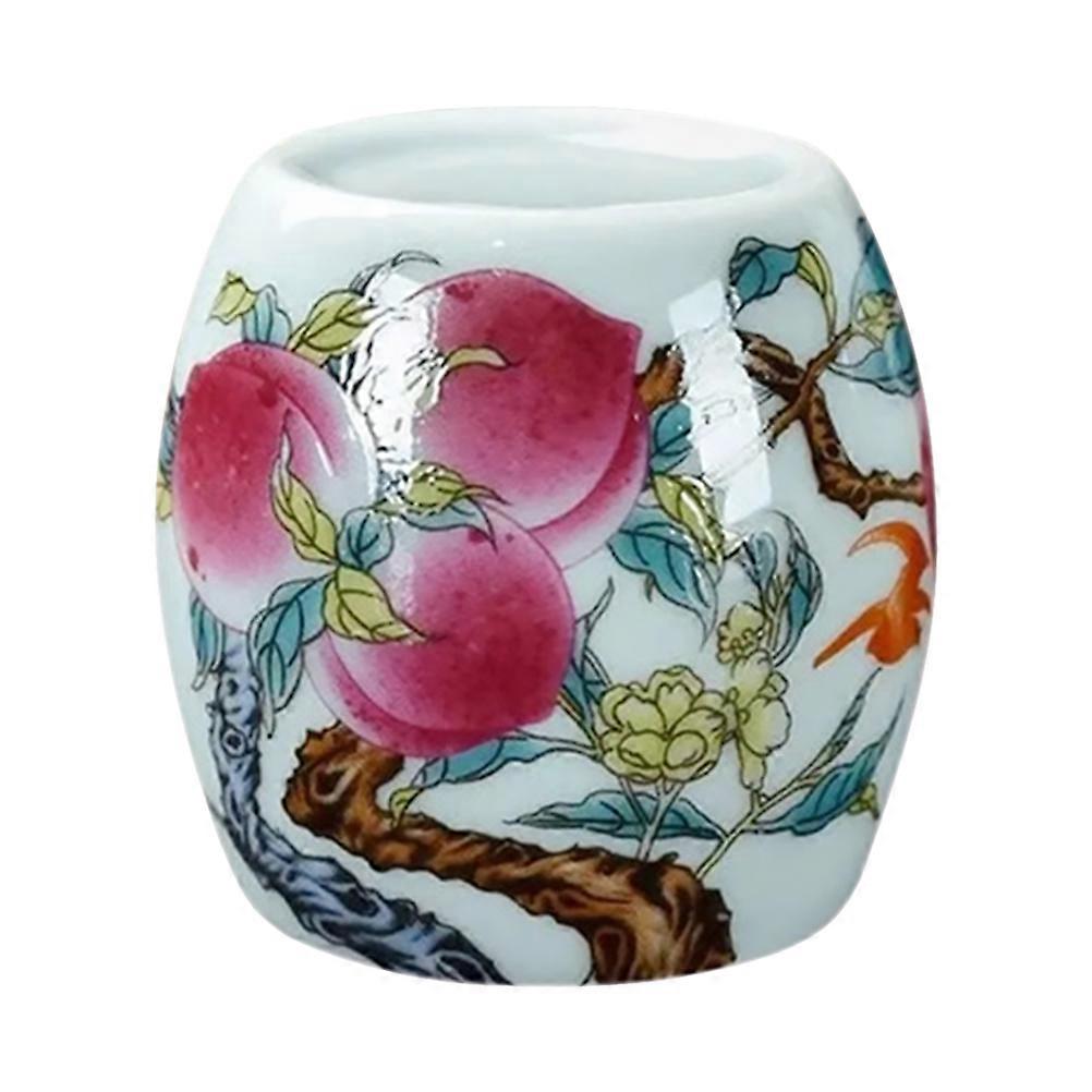 Teapot Lid Rack Ceramic Teapot Lid Holder for 2Pcs Decorative Tea Table Use
