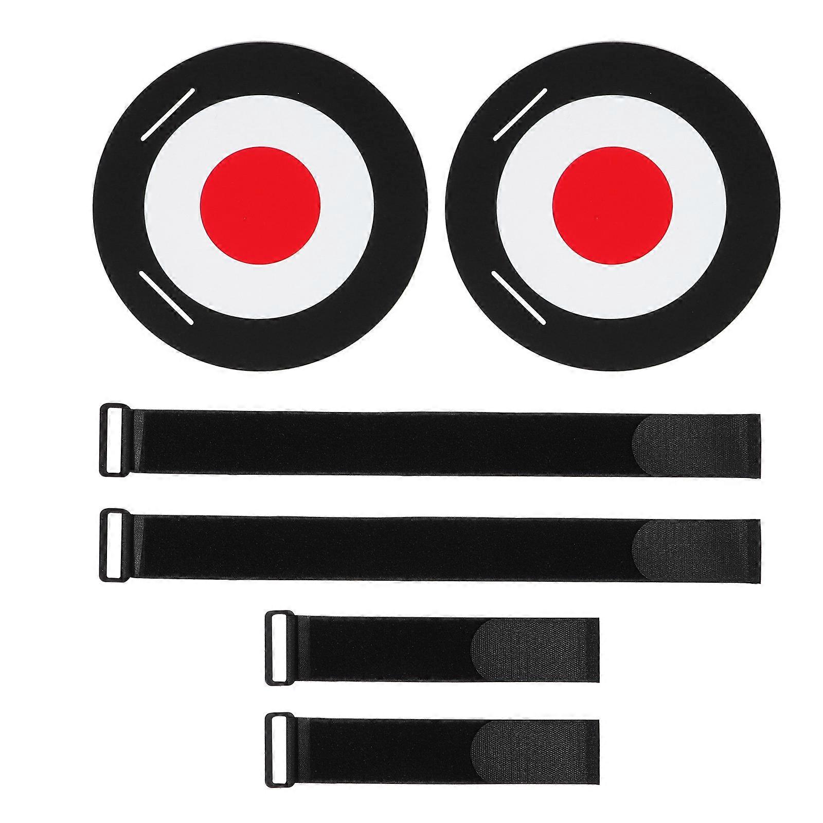 Football Equipment With Adjustable Tapes For Athletes 3 Sets Weather Resistant Construction Durable Material