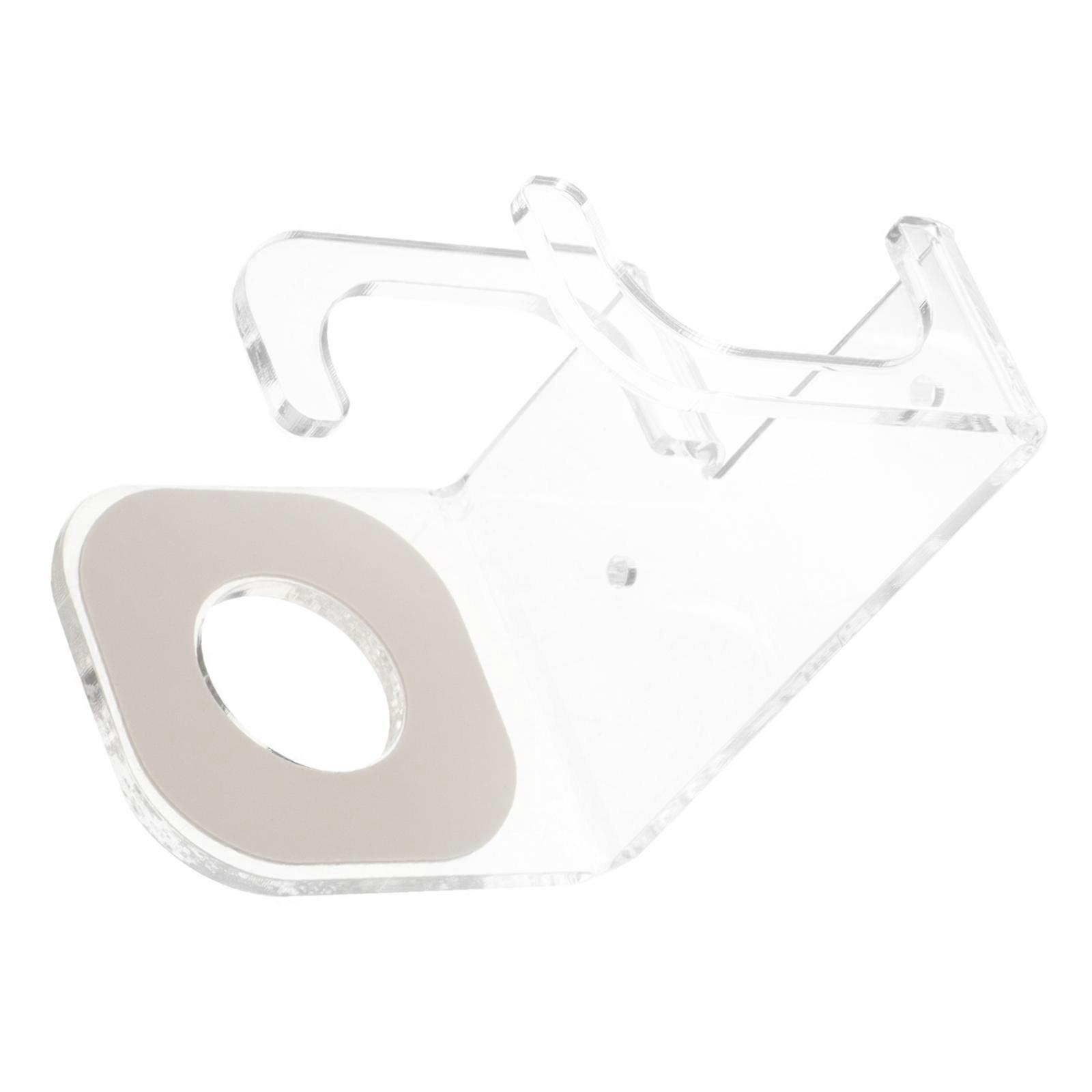 White Wall Mounted Sword Stand for Storage 4Pcs Acrylic Display Holder