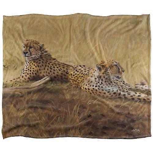 Wild Wings African Cats 2 Silky Supersoft Blanket