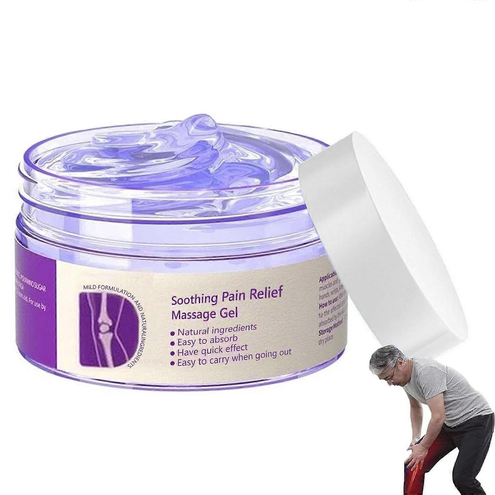 Lugnande gel för kroppen, ledvård, muskler, knän, nacke, vårdgel 50 g