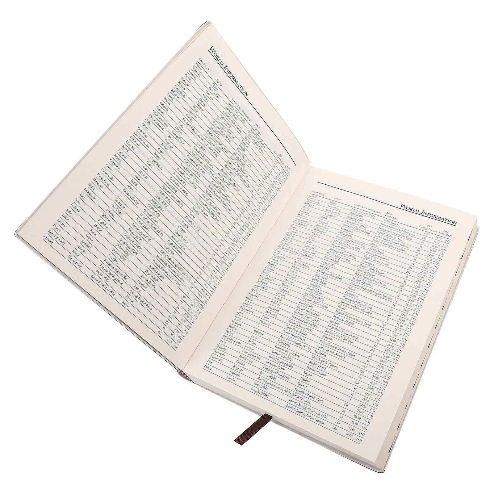 Household Planner Organizer Book for Writing 4Pcs Academic Notebook Set