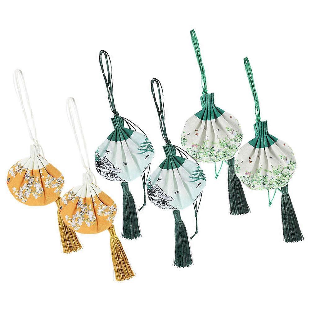 Portable Empty Sachets Cotton Cloth Fragrance Sachet Pouches for 24Pcs
