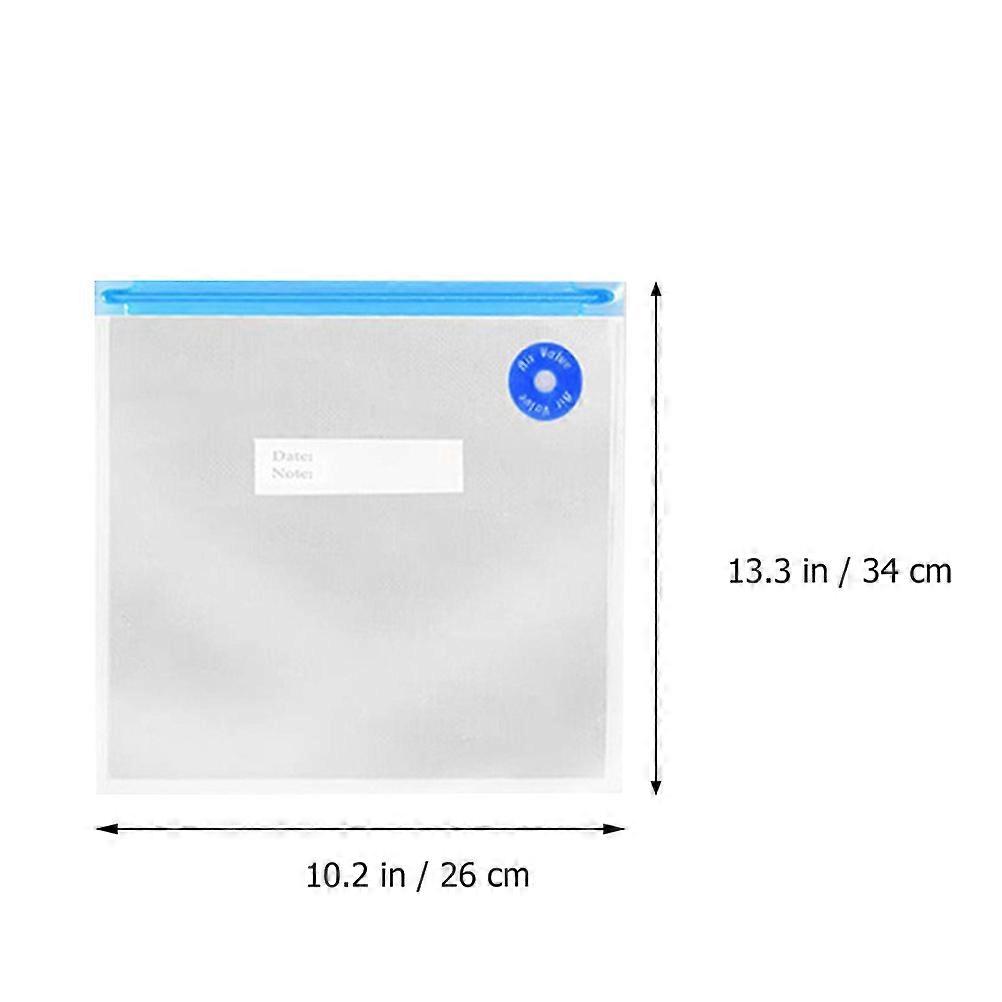 Vacuum Packaging Storage Pouch 22Pcs Rectangular PE+PA For Food Storage Users Moisture-Proof Keeping Fresh For Outdoor Activities