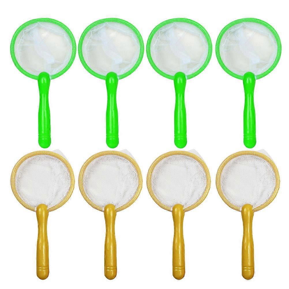 Small Nets for Water Play with Handle 50Pcs Youth Fishing Net