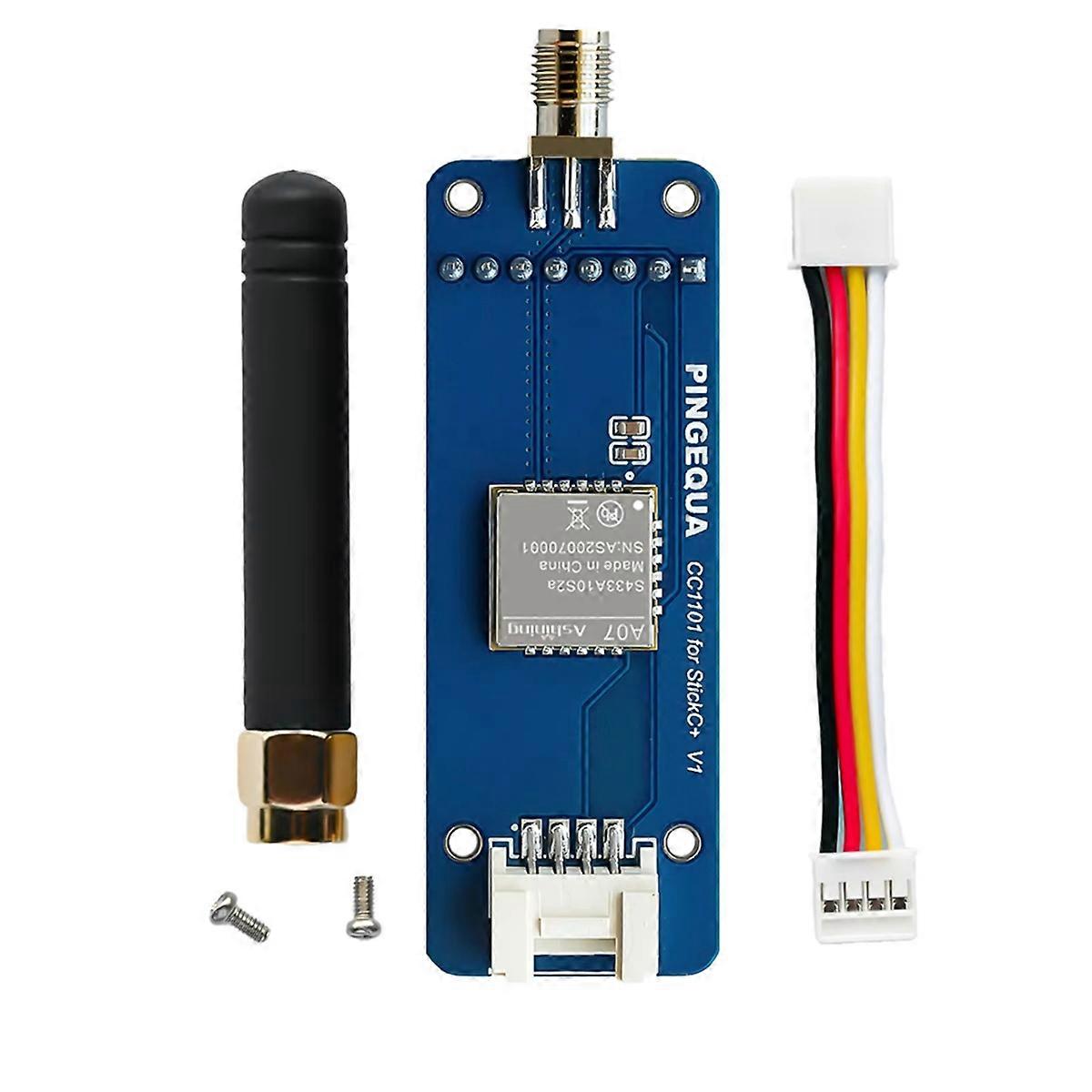 CC1101 Module(S433A10S2A) for StickCPlus 1.1&2, Supports CC1101 433MHz, Firmware,Sub-GHz Sniffer Ex