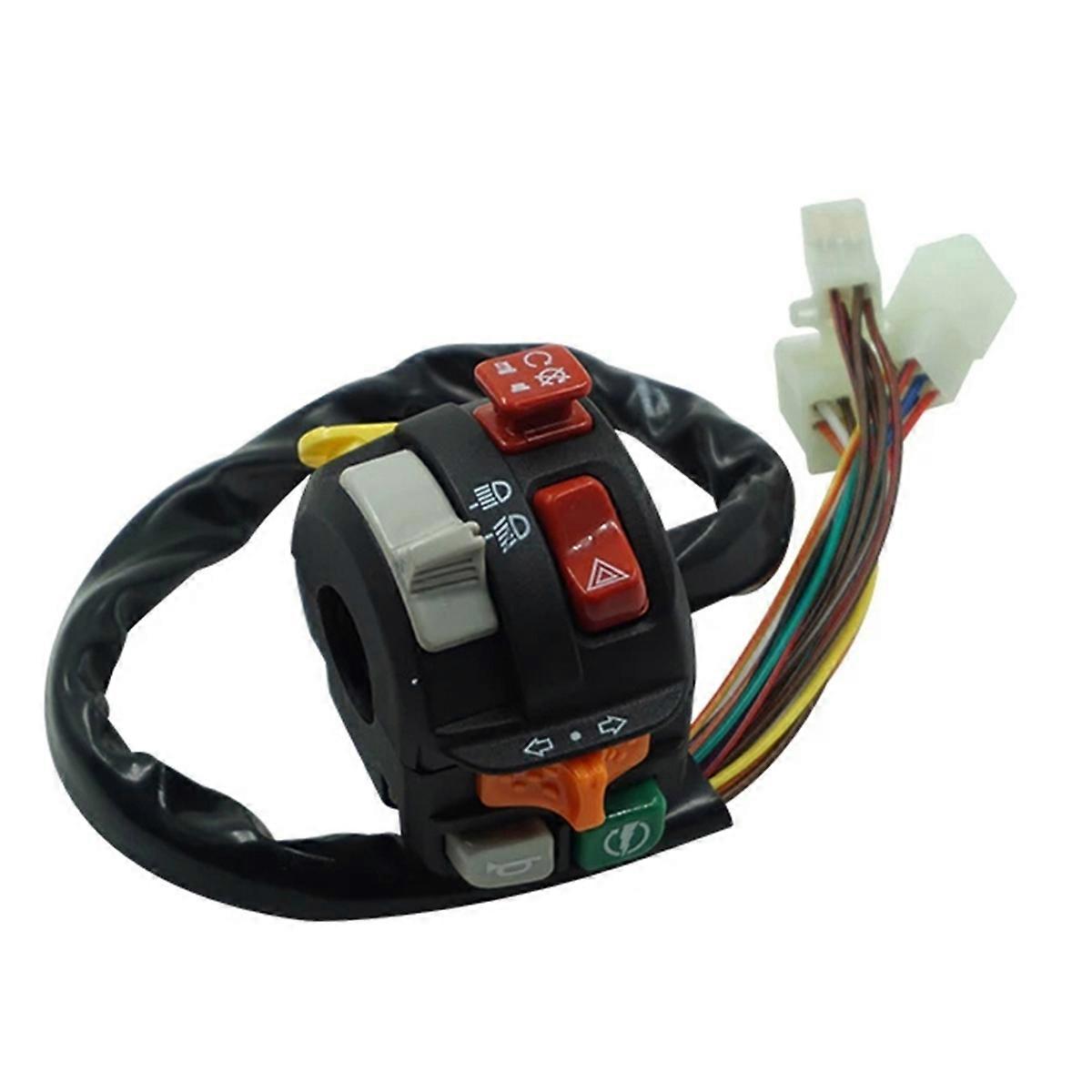 710004040 Motorcycle 7/8in Handlebar Control Switch for 