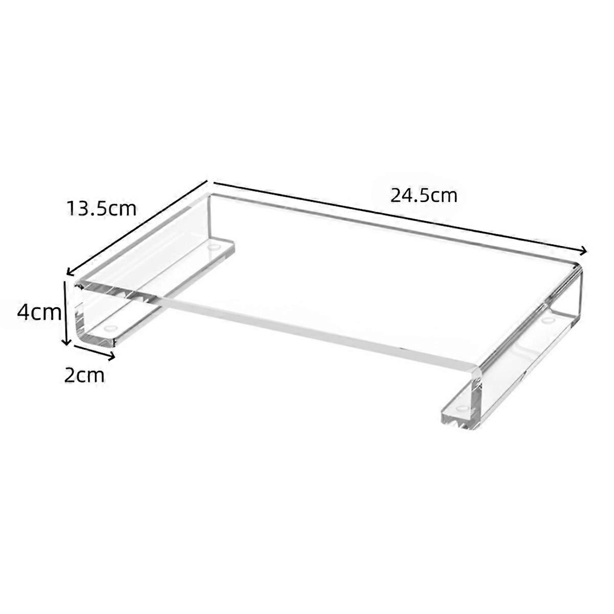 Acryl-Badezimmertablett: Küchen- und Badezimmertablett, 2er-Pack