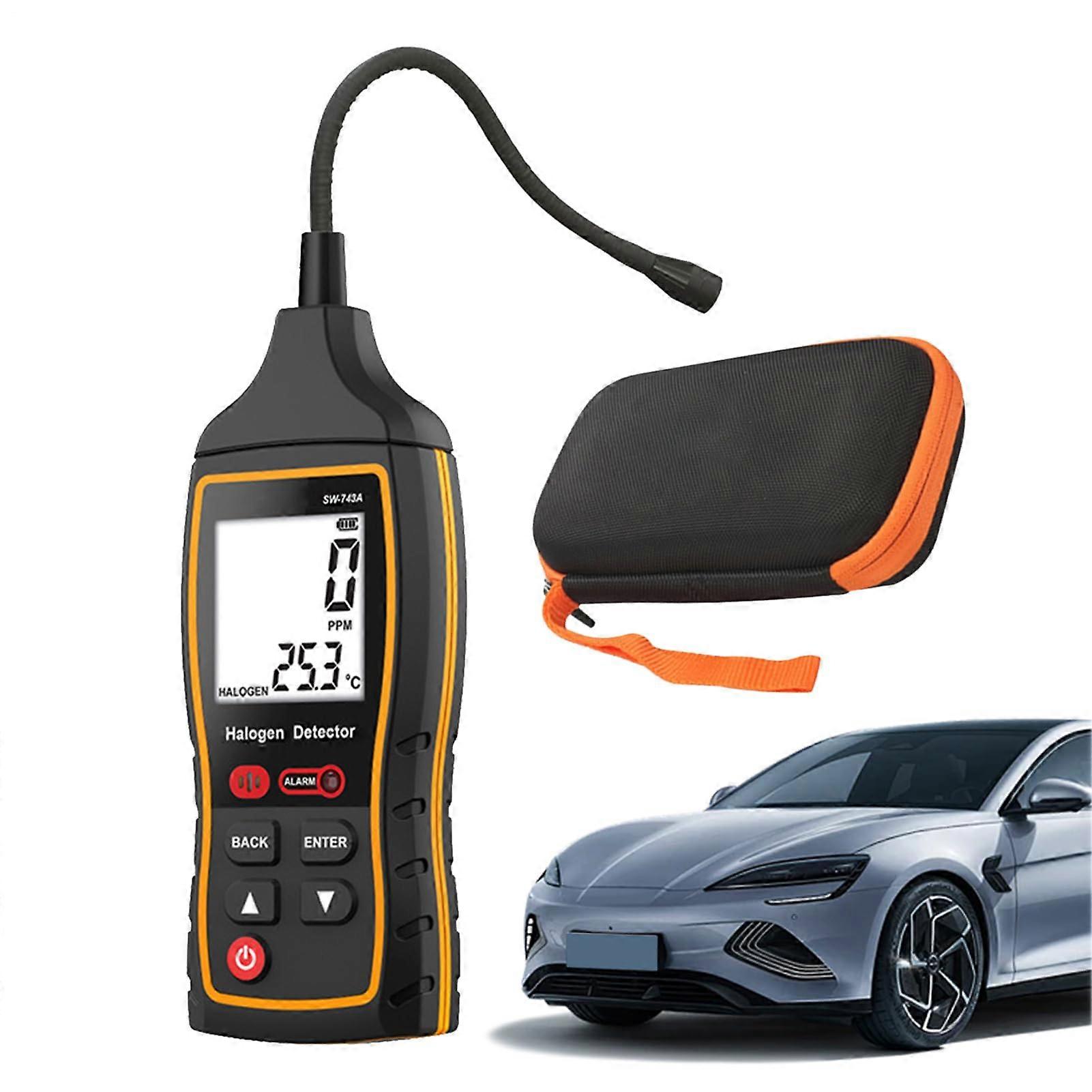 Refrigerant Leak Detector | Portable AC Refrigerant Leakage Sensor Sniffer for Home Use, Sensitive Auto Tool for Men and Family