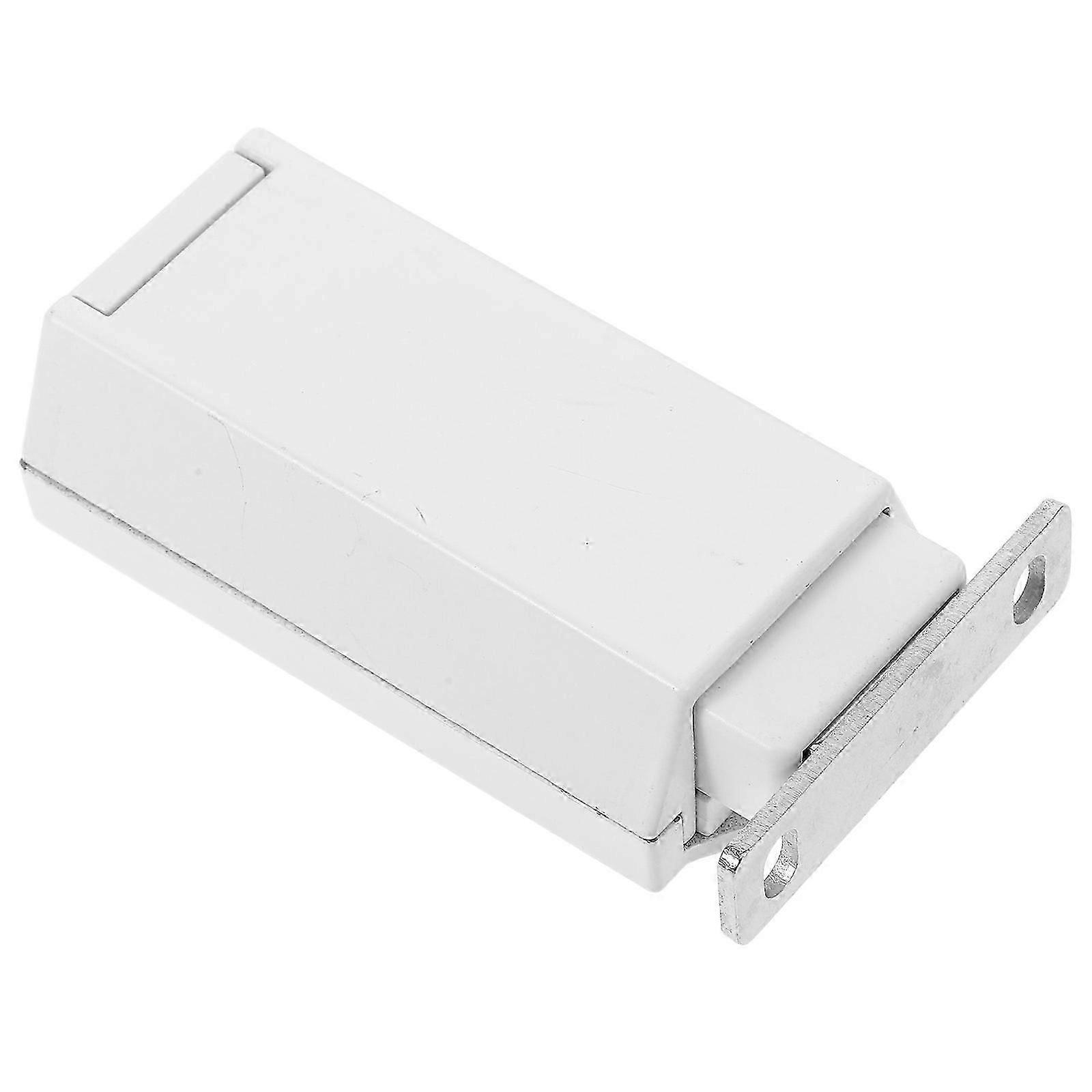 Rebounding Door Latches Impact-Resistant Latch Iron Plastic Rectangular Commercial Use 1Set